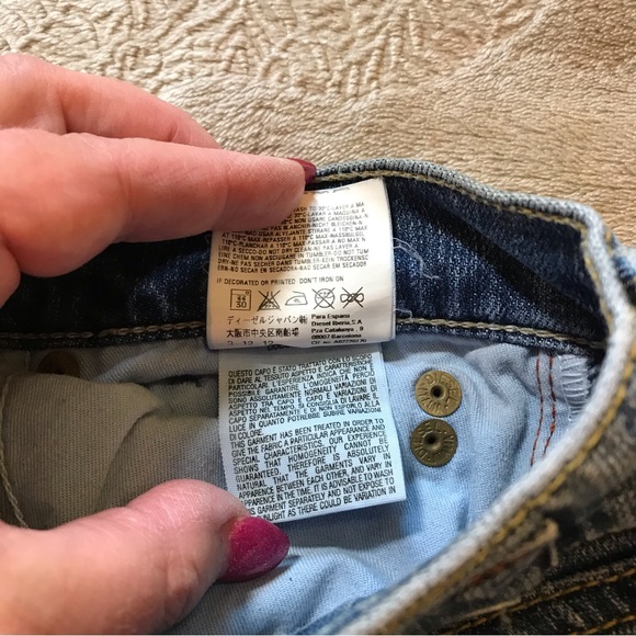 Diesel Industry blue cotton jeans 31 x 28 - Picture 6 of 8